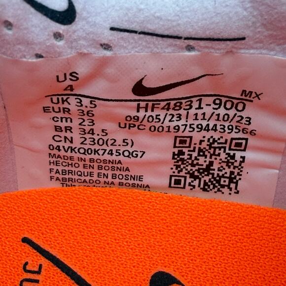 Nike Phantom GX 2 Elite FG Olympic Safari Soccer Cleats HF4831-900 Men’s Size 4